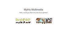 Tablet Screenshot of mythicmultimedia.com